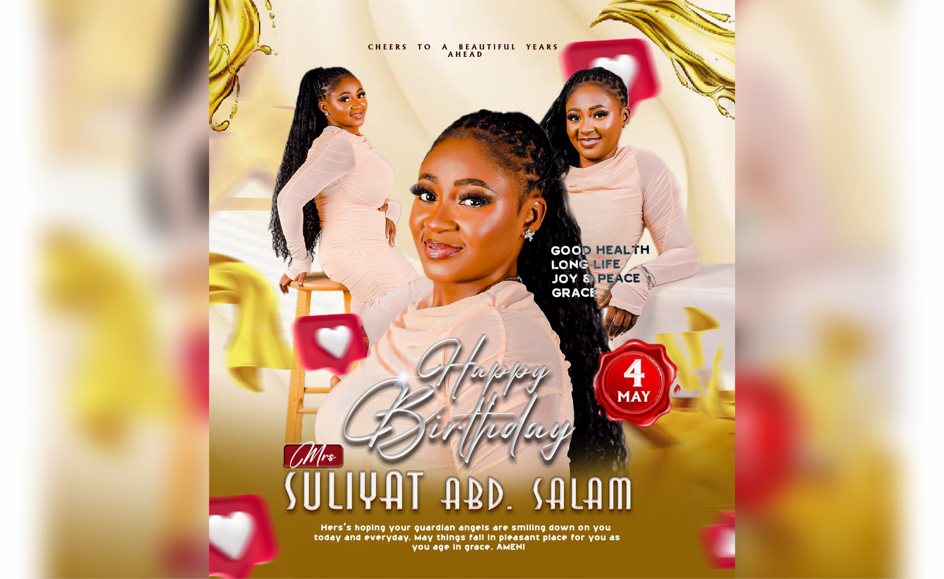 Birthday Poster design